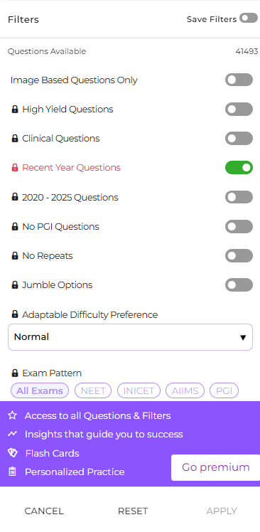 recent year questions filter.png